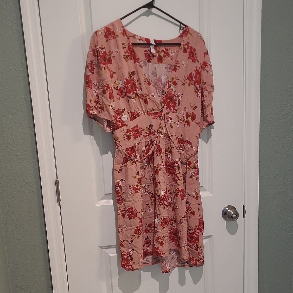Floral Pink Dress
